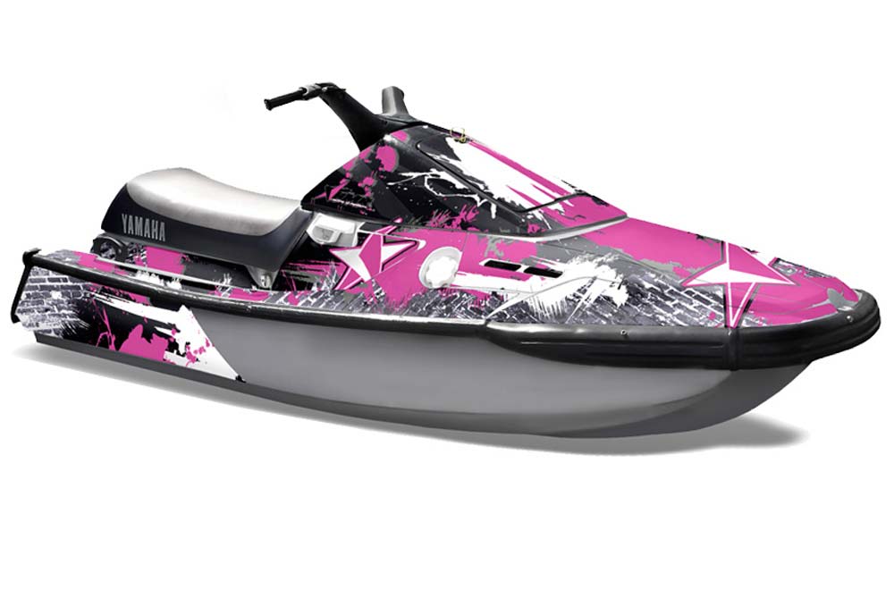 Yamaha Wave Runner 3 Street Star Jet Ski  Graphics