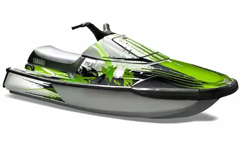 Yamaha Wave Runner III with the Carbon X Green graphic kit
